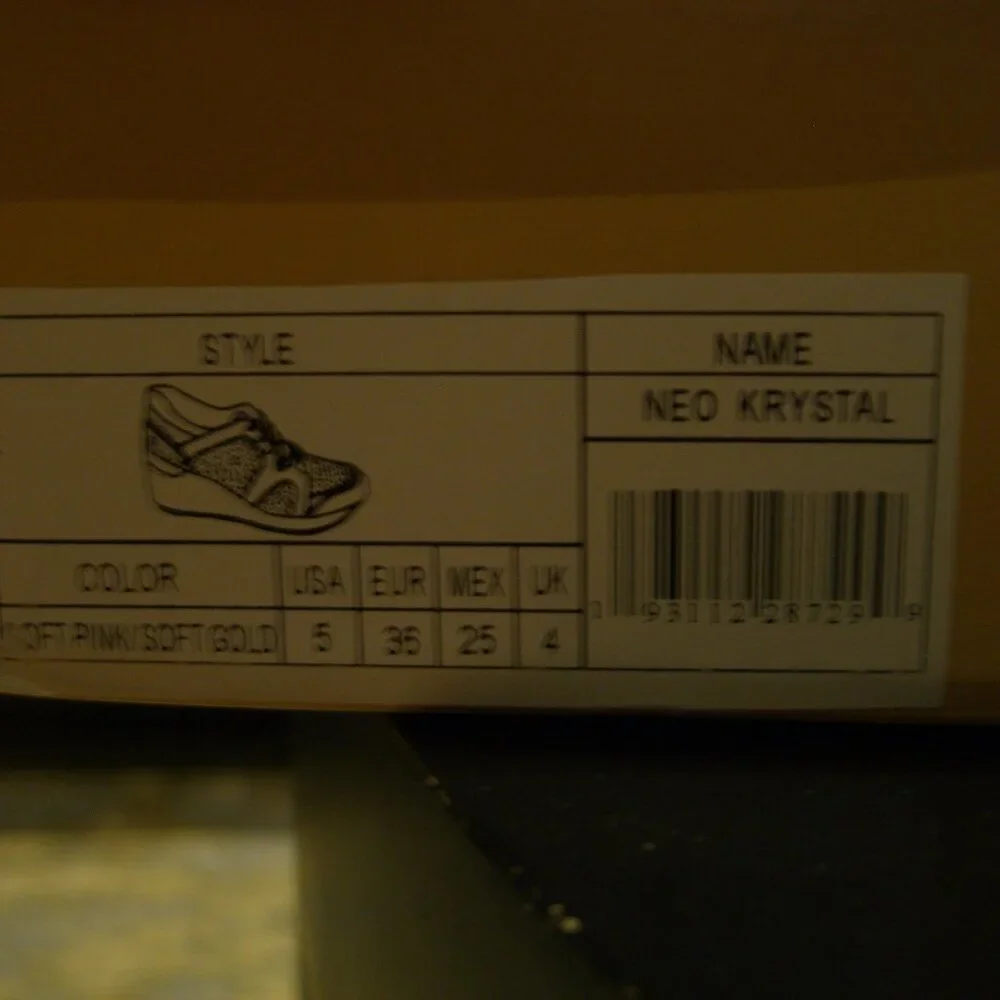 NIB MICHAEL MICHAEL KORS BIG KIDS GIRLS NEO KRYSTAL ATHLETIC SHOES US5 - Picture 6 of 9